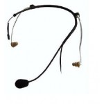 HALO (tm) Headset - Black (LOW mic gain for hot mic systems)